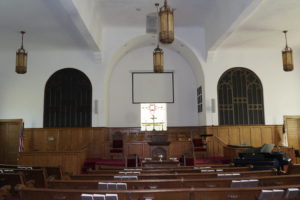 Cashie Baptist Church 1910 Interior View
